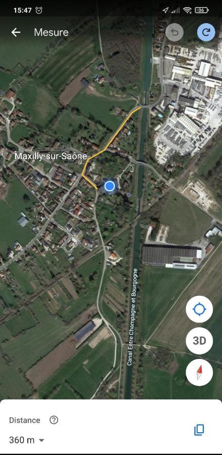 Calme Et Volupte Bed & Breakfast Maxilly-sur-Saone Exterior foto